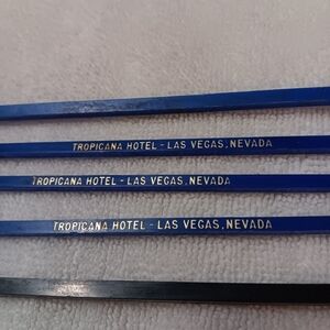 3 Tropicana Hotel Las Vegas Stir Sticks